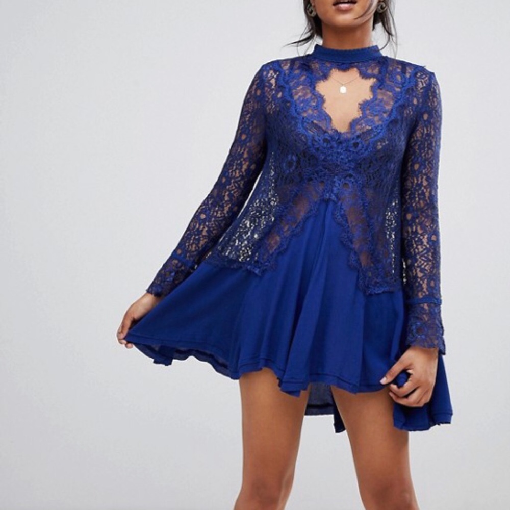 ***BRAND NEW*** FREE PEOPLE NAVY BLUE DRESS/TUNIC